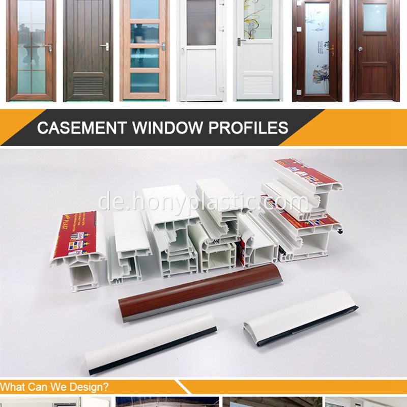 PVC -Profil PVC -Fenster PVC profile PVC window